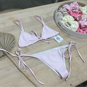 Light Pink Women's Bikini Set